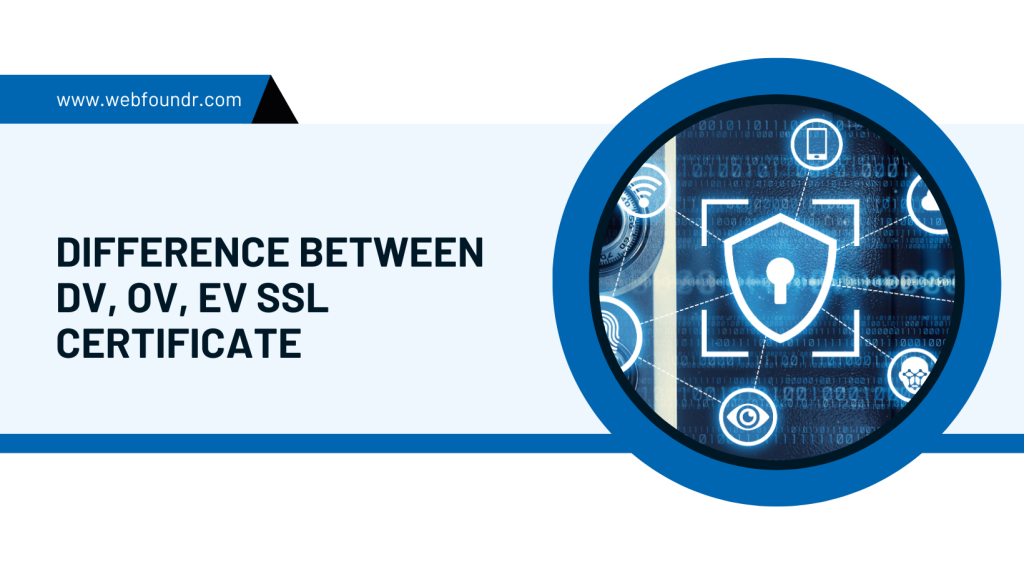 Difference Between DV, OV, EV SSL Certificate